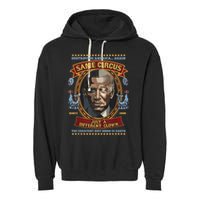 Destroying America Again Same Circus Just Different Clown Garment-Dyed Fleece Hoodie