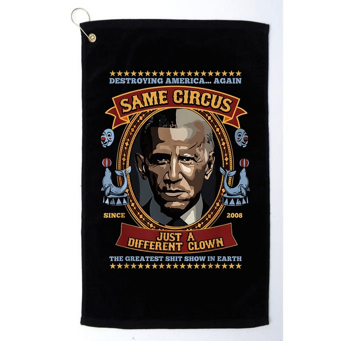 Destroying America Again Same Circus Just Different Clown Golf Towel