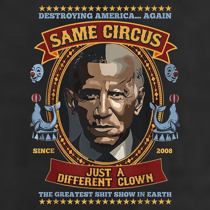 Destroying America Again Same Circus Just Different Clown Microfiber Hand Towel