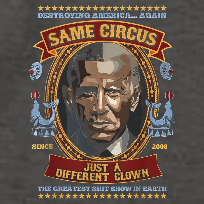 Destroying America Again Same Circus Just Different Clown Vector Backpack