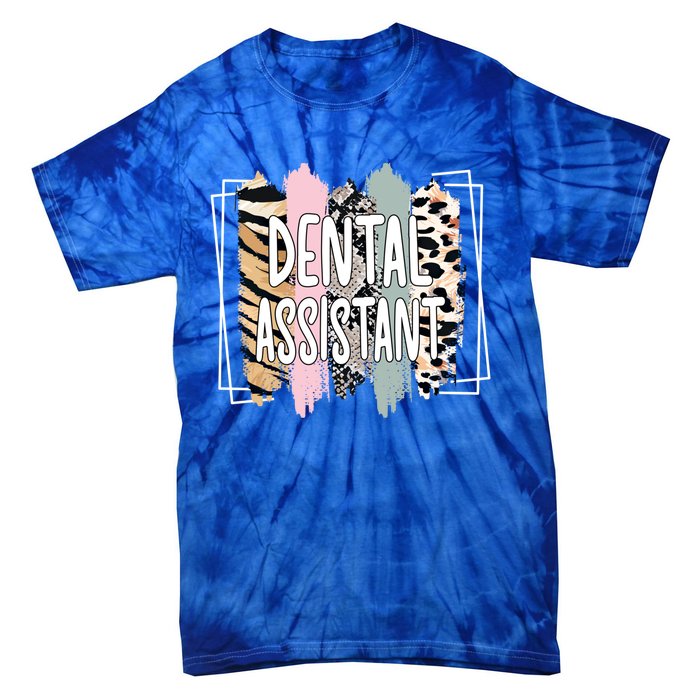 Dental Assistant Appreciation Dental Assistant Meaningful Gift Tie-Dye T-Shirt