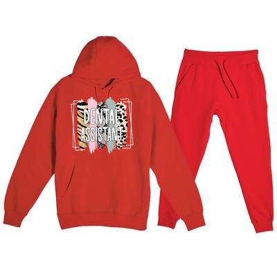 Dental Assistant Appreciation Dental Assistant Meaningful Gift Premium Hooded Sweatsuit Set