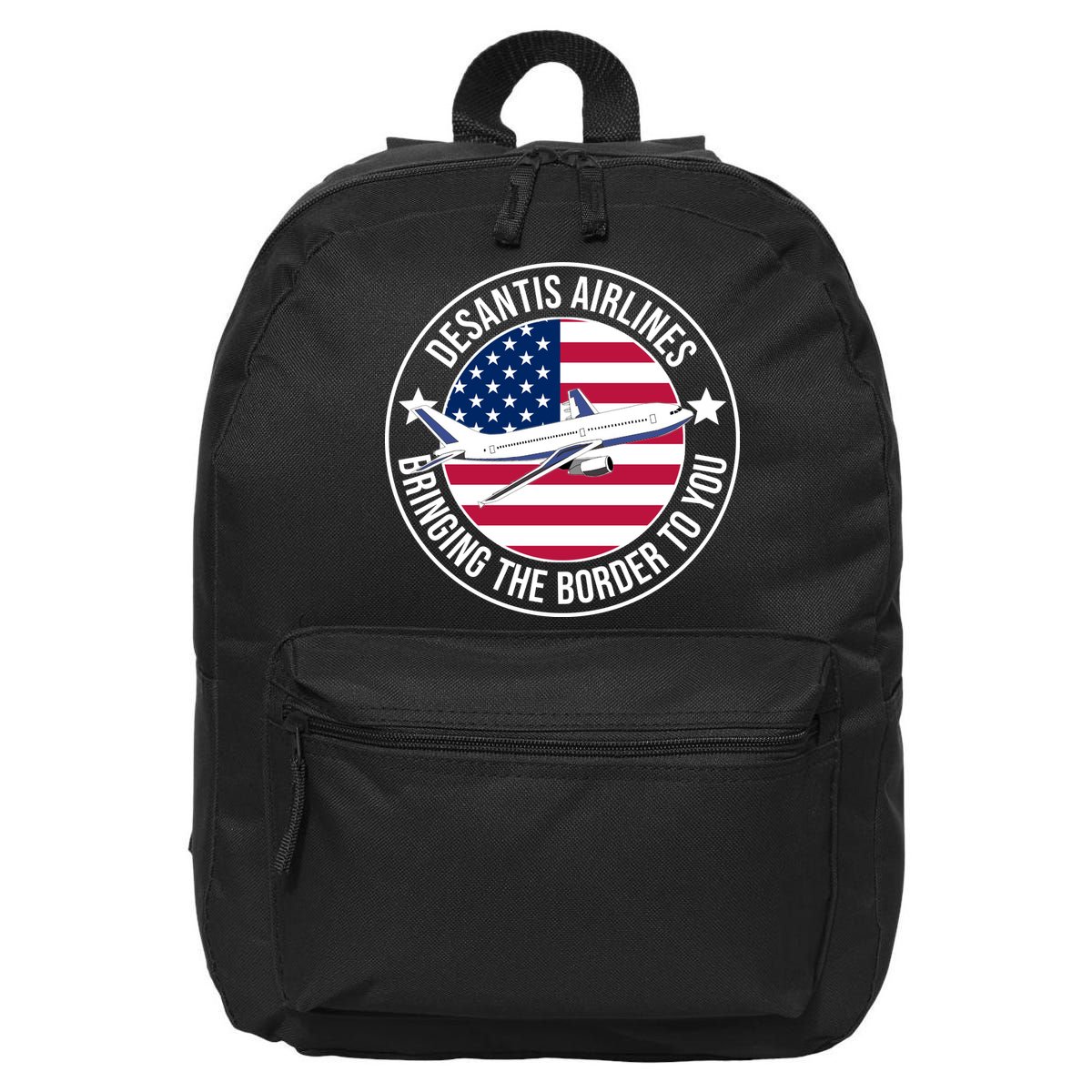 Desantis Airlines American Flag Political 16 in Basic Backpack