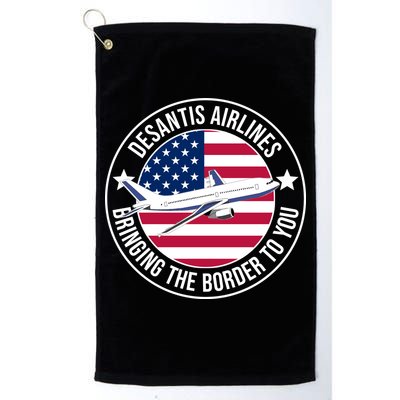 Desantis Airlines American Flag Political Golf Towel
