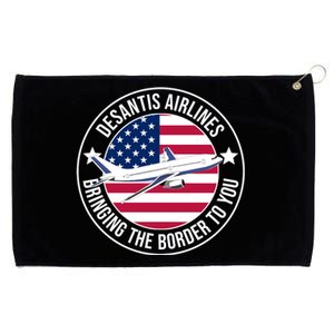 Desantis Airlines American Flag Political Grommeted Golf Towel