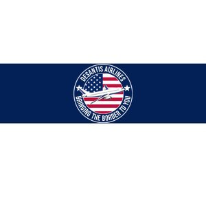 Desantis Airlines American Flag Political Bumper Sticker