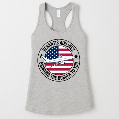 Desantis Airlines American Flag Political Womens Tank Top