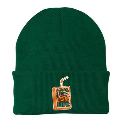 Diabetes Awareness A Juice Box Saved My Life Knit Cap Winter Beanie