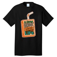 Diabetes Awareness A Juice Box Saved My Life Tall T-Shirt