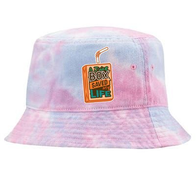 Diabetes Awareness A Juice Box Saved My Life Tie-Dyed Bucket Hat