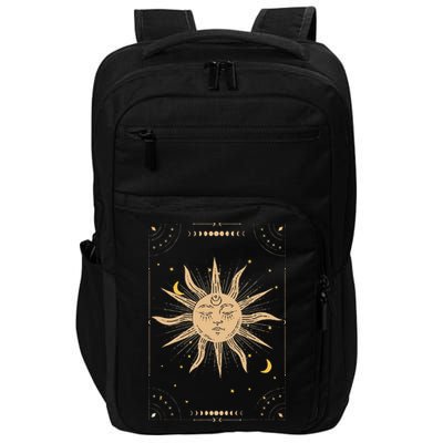 Dark Academia Aesthetic Light Academia Sun And Moon Tarot Impact Tech Backpack