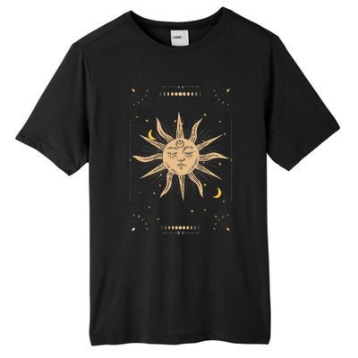 Dark Academia Aesthetic Light Academia Sun And Moon Tarot Tall Fusion ChromaSoft Performance T-Shirt