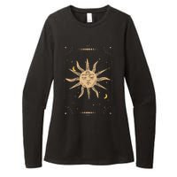 Dark Academia Aesthetic Light Academia Sun And Moon Tarot Womens CVC Long Sleeve Shirt