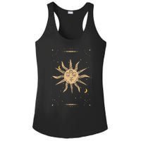 Dark Academia Aesthetic Light Academia Sun And Moon Tarot Ladies PosiCharge Competitor Racerback Tank