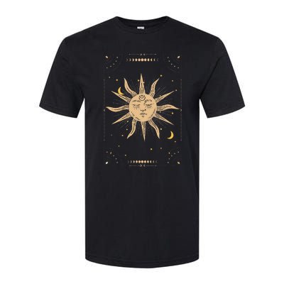 Dark Academia Aesthetic Light Academia Sun And Moon Tarot Softstyle CVC T-Shirt