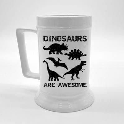 DINOSAURS ARE AWESOMEDINOSAURS ARE AWESOME Beer Stein