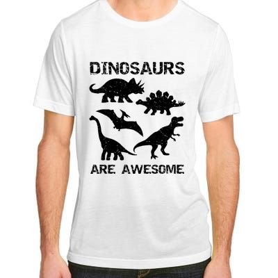 DINOSAURS ARE AWESOMEDINOSAURS ARE AWESOME Adult ChromaSoft Performance T-Shirt