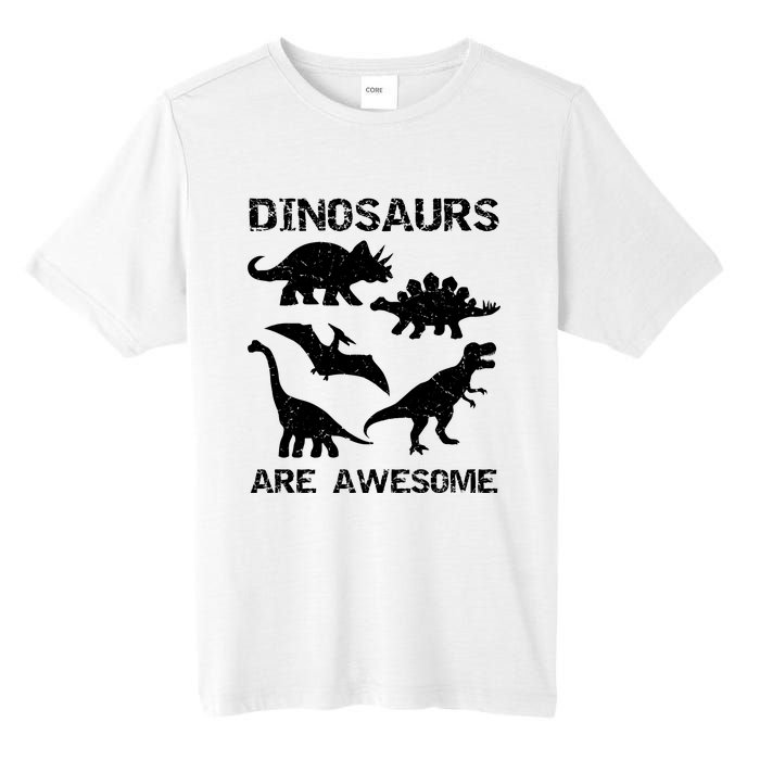 DINOSAURS ARE AWESOMEDINOSAURS ARE AWESOME Tall Fusion ChromaSoft Performance T-Shirt