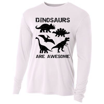 DINOSAURS ARE AWESOMEDINOSAURS ARE AWESOME Cooling Performance Long Sleeve Crew