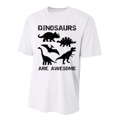 DINOSAURS ARE AWESOMEDINOSAURS ARE AWESOME Performance Sprint T-Shirt