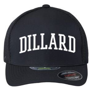 Dillard Athletic Arch College University = Alumni Flexfit Unipanel Trucker Cap