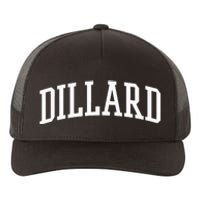 Dillard Athletic Arch College University = Alumni Yupoong Adult 5-Panel Trucker Hat