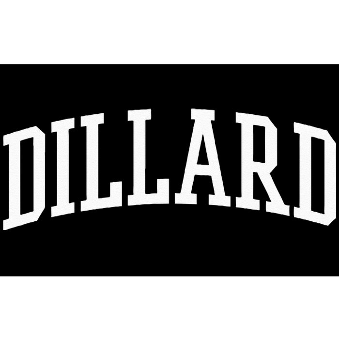 Dillard Athletic Arch College University = Alumni Bumper Sticker