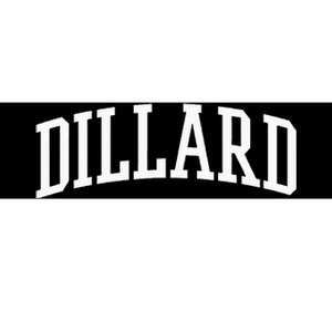 Dillard Athletic Arch College University = Alumni Bumper Sticker