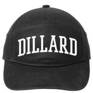 Dillard Athletic Arch College University = Alumni 7-Panel Snapback Hat