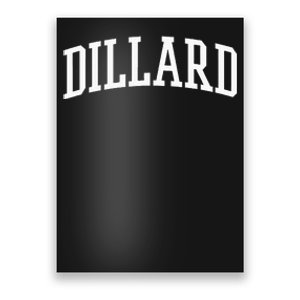 Dillard Athletic Arch College University = Alumni Poster