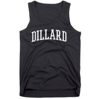 Dillard Athletic Arch College University = Alumni Tank Top