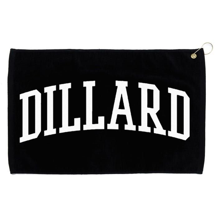 Dillard Athletic Arch College University = Alumni Grommeted Golf Towel