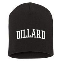 Dillard Athletic Arch College University = Alumni Short Acrylic Beanie