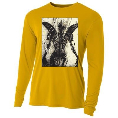 Dark Art Aesthetic Grunge Clothes Fairycore Gothic Horror Cooling Performance Long Sleeve Crew