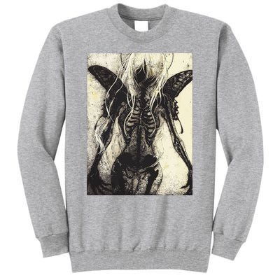 Dark Art Aesthetic Grunge Clothes Fairycore Gothic Horror Tall Sweatshirt