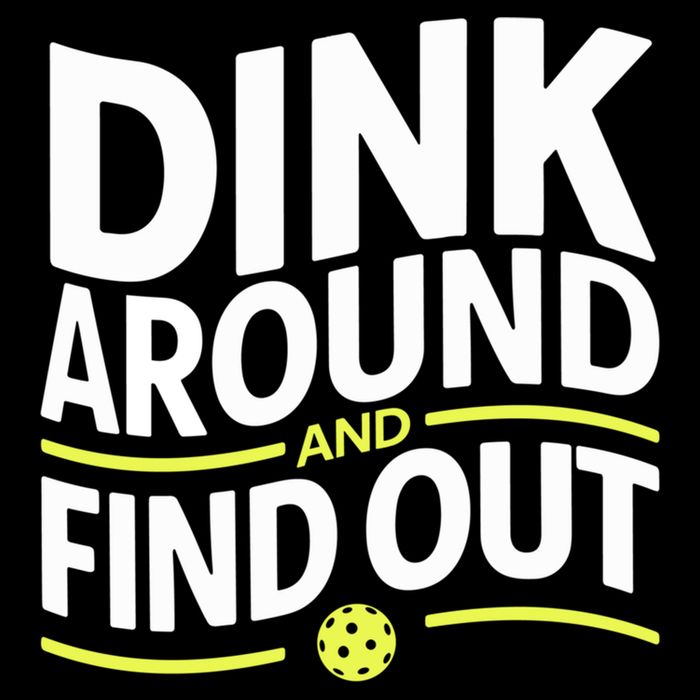 Dink Around And Find Out Funny Pickleball Great Gift Doggie Tank