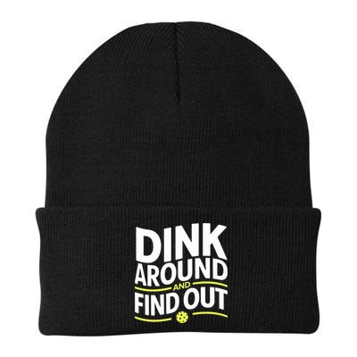 Dink Around And Find Out Funny Pickleball Great Gift Beanie