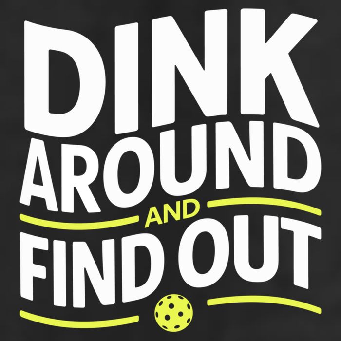 Dink Around And Find Out Funny Pickleball Great Gift Microfiber Hand Towel