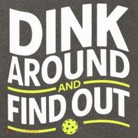 Dink Around And Find Out Funny Pickleball Great Gift Cotton Canvas Backpack