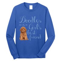 Doodles Are A S Best Friend Golden Labradoodle Dog Mom Gift Long Sleeve Shirt