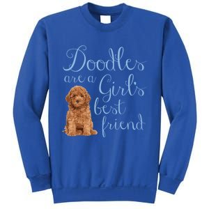 Doodles Are A S Best Friend Golden Labradoodle Dog Mom Gift Sweatshirt