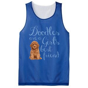 Doodles Are A S Best Friend Golden Labradoodle Dog Mom Gift Mesh Reversible Basketball Jersey Tank