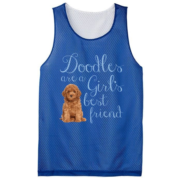 Doodles Are A S Best Friend Golden Labradoodle Dog Mom Gift Mesh Reversible Basketball Jersey Tank