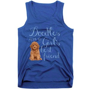 Doodles Are A S Best Friend Golden Labradoodle Dog Mom Gift Tank Top