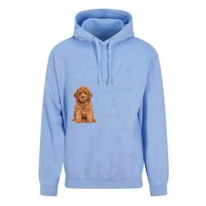 Doodles Are A S Best Friend Golden Labradoodle Dog Mom Gift Unisex Surf Hoodie