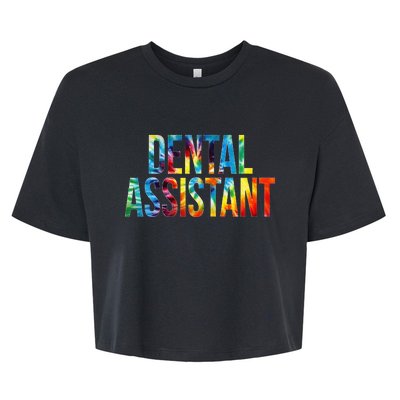 Dental Assistant Appreciation Day For Women For Work Bella+Canvas Jersey Crop Tee