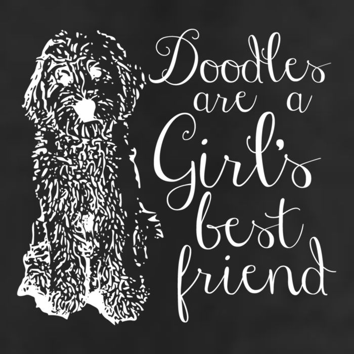 Doodles Are A S Best Friend Golden Labradoodle Gift 7 Panel Mesh Trucker Snapback Hat