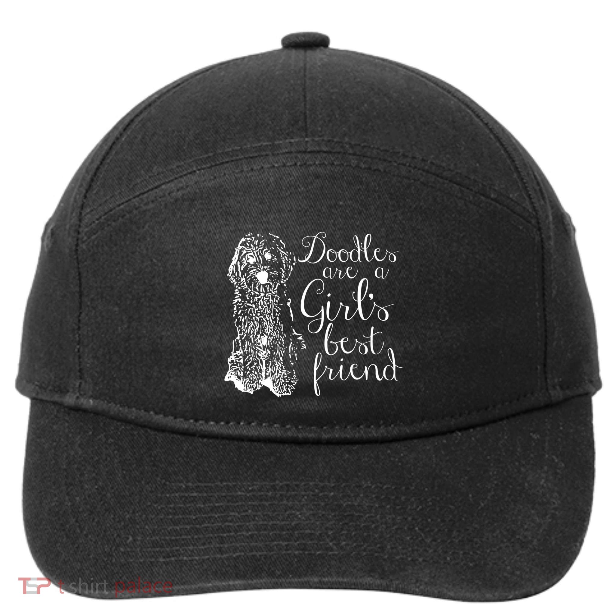 Doodles Are A S Best Friend Golden Labradoodle Gift 7-Panel Snapback Hat