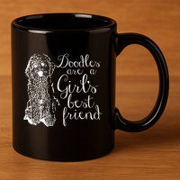 Doodles Are A S Best Friend Golden Labradoodle Gift 11oz C Handle Ceramic Mug