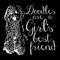 Doodles Are A S Best Friend Golden Labradoodle Gift Wool Snapback Cap